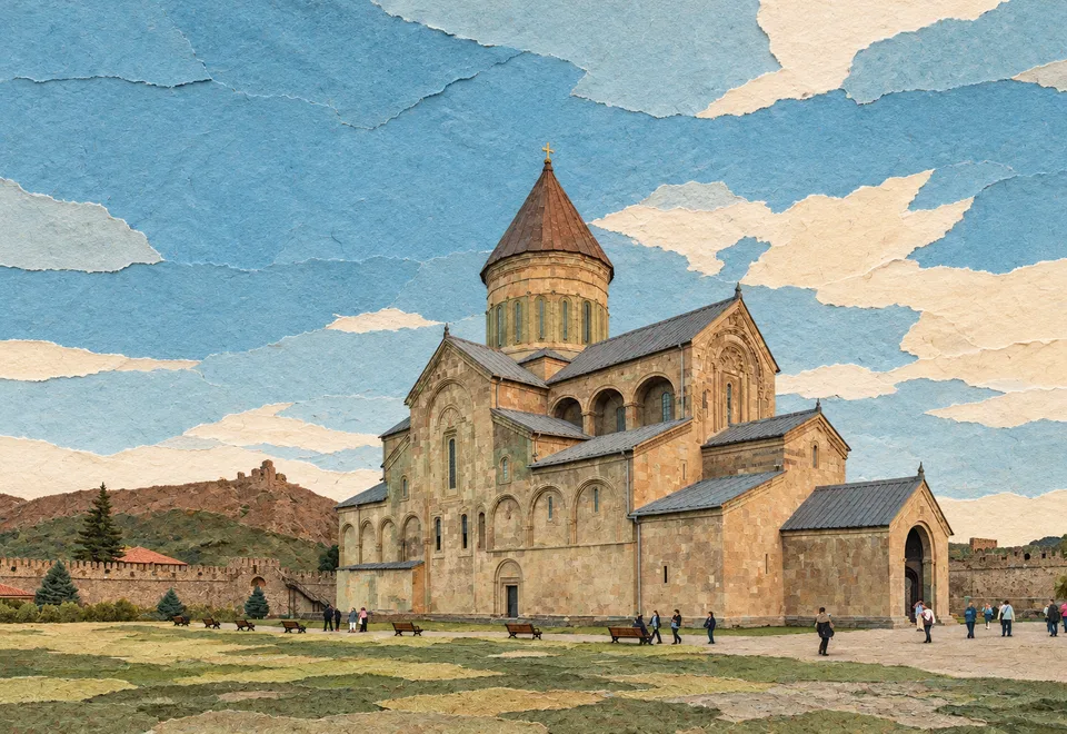 Cathédrale de Svetitskhoveli à Mtskheta